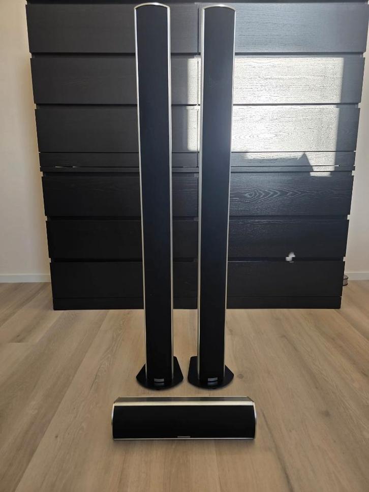 Piega S4 XL + Piega S4 center speaker, Audio, Tv en Foto, Luidsprekers, Zo goed als nieuw, Front, Rear of Stereo speakers, 120 watt of meer