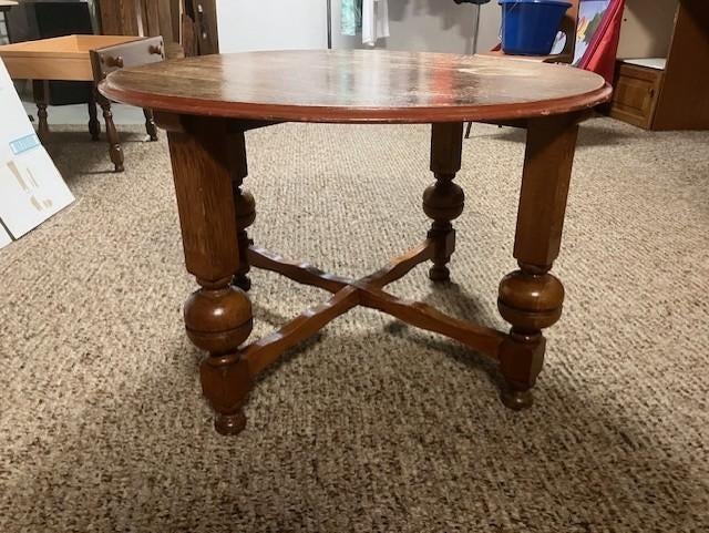 antiek salon tafeltje, Ophalen