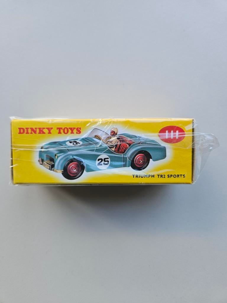 Dinky Toys Triumph TR2 Sportwagen #29, Ophalen of Verzenden, Auto, Dinky Toys