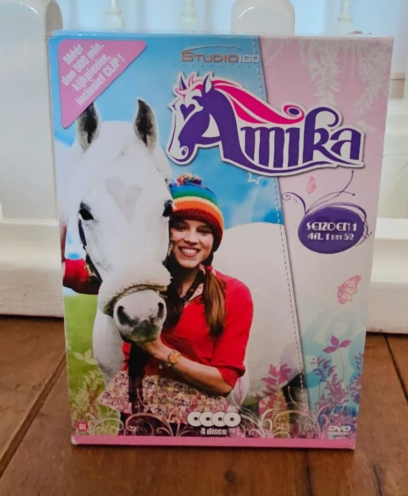 Amika- Studio100- seizoen 1- krasvrij-Verzend ook, Cd's en Dvd's, Ophalen, Gebruikt, Boxset, Actie en Avontuur