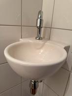 Sphinx atlantic pergamon met grohe design kraan, Ophalen of Verzenden, Zo goed als nieuw, Wastafel