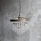 Brocante pegellamp pegel lamp hanglamp pegels ø 24cm *Etage3, ., Ophalen of Verzenden, Zo goed als nieuw, .