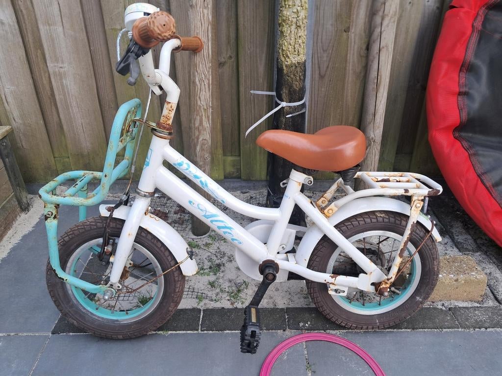 Kinderfietsje 12 inch, Fietsen en Brommers, Ophalen, Gebruikt, Minder dan 16 inch