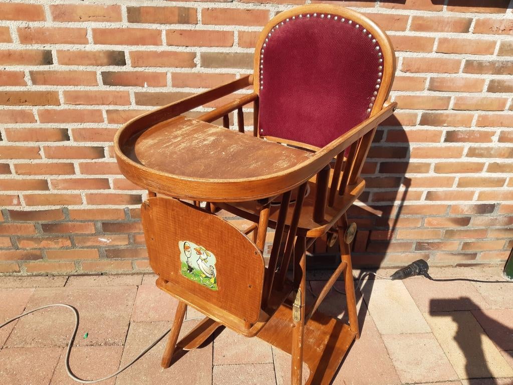 Mooie vintage tafelstoel jaren 50, Ophalen