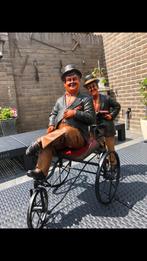 Laurel en Hardy op de fiets - Decoratief beeld, Ophalen, Gebruikt