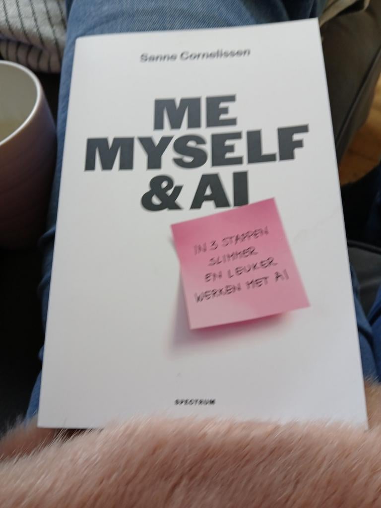 Me Myself & AI - Slimmer en Leuker Werken met AI, Boeken, Informatica en Computer, Zo goed als nieuw, Overige onderwerpen, Ophalen of Verzenden