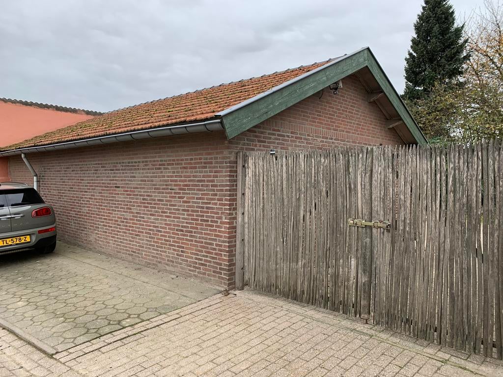 Kastanje schapenhek poort, Tuin en Terras, Ophalen, Met poort, Gebruikt, Tuinhek