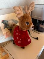 Knuffel hert - Nieuwstaat, Overige typen, Ophalen of Verzenden, Zo goed als nieuw, Met kleding of accessoire