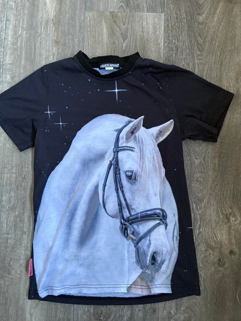 Paardenpraat shirt, Dieren en Toebehoren, Paardrijkleding, Ophalen of Verzenden, Zo goed als nieuw, Dressuur, Bovenkleding