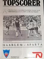 Haarlem - Sparta 1978/1979, Ophalen of Verzenden, Gebruikt, Overige binnenlandse clubs, Boek of Tijdschrift