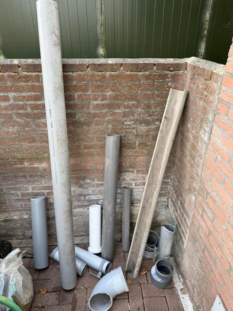PVC buizen koppelstukken, Ophalen, Gebruikt, Pvc, Overige typen