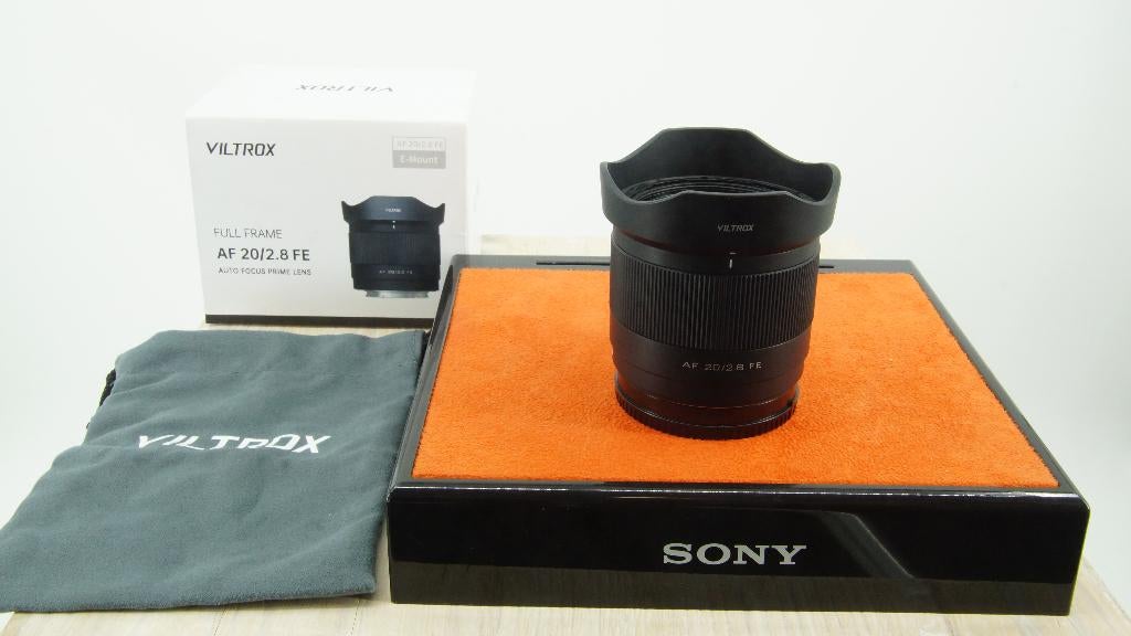 Viltrox 20mm f/2.8 AF STM Sony E-Mount FE met garantie!, Zo goed als nieuw, Nvt, Nvt, Ophalen of Verzenden