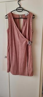 Suede look jurk met leuke details, Kleding | Dames, JAUNE ROUGE, Ophalen of Verzenden, Zo goed als nieuw, Roze