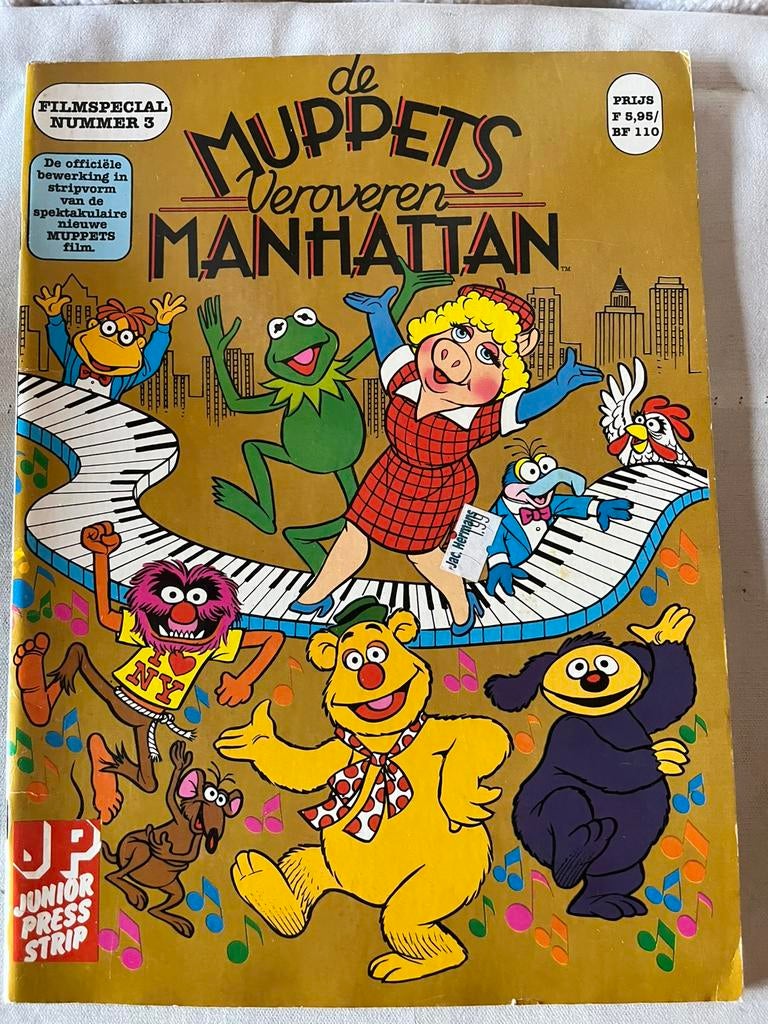 Muppets strip, Eén comic, Ophalen of Verzenden, Gelezen, Europa