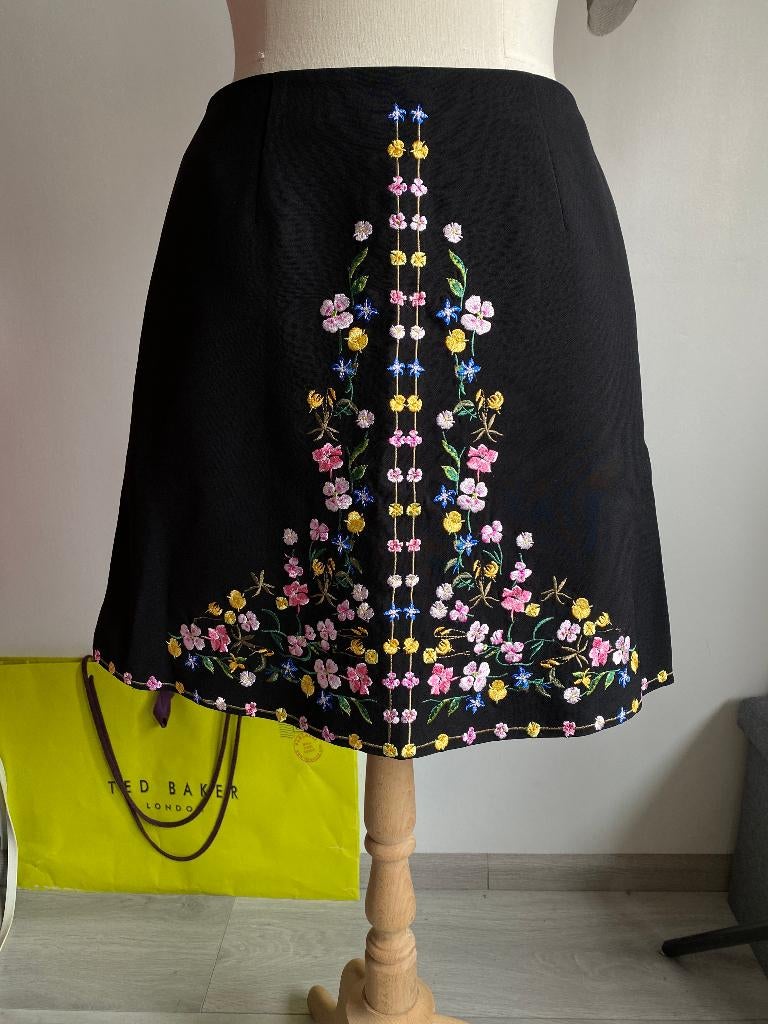 Ted Baker rok maat 2=38, Kleding | Dames, Maat 38/40 (M), Ophalen of Verzenden, Zo goed als nieuw, Knielengte