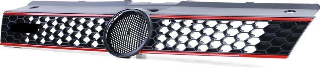 Sport Grill Rode Bies Geschikt Voor VW Polo 6R 6C GTI Look, Verzenden, Automotive Parts, A.parts@hotmail.nl, Trasmolenlaan 12 3447 GZ Woerden
