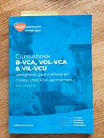 VCA Cursusboek B-VCA, VOL-VCA & VIL-VCU, Ophalen, Zo goed als nieuw, Niet van toepassing, Arbo centrum
