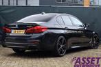 BMW M550i xDrive High Ex 544pk | pano | CoPilot | nappaleer, Automaat, Gebruikt, 4395 cc, Zwart