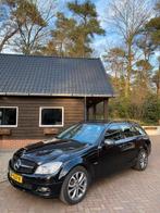 Mercedes C-Klasse 220Cdi AUT ''10 Zwart Vol  Leder Pano Auto, Automaat, Achterwielaandrijving, 1800 kg, 4 cilinders