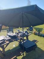 Verstelbare parasol nieuw 2mtr met voet, Ophalen, Nieuw, Zweefparasol, Verstelbaar