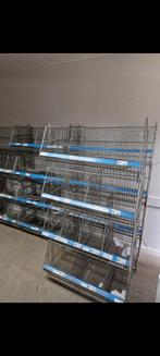 20 stapelbaar draadmanden - voor opslag of winkelpresentatie, Ophalen, Zo goed als nieuw