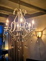 Kroonluchter met kristallen blingers, Huis en Inrichting, Ophalen, Zo goed als nieuw