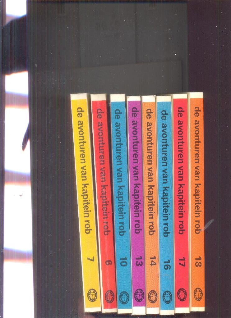 Kapitein Rob 8 x, Eén stripboek, Verzenden