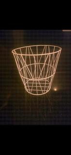 Mand, Ophalen of Verzenden, Rond, Riet