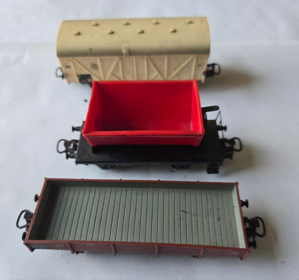 Marklin HO 3 treinwagons, Ophalen of Verzenden, Wisselstroom, Wagon, Märklin