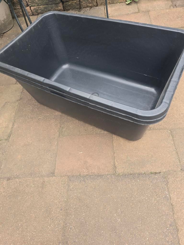 Bakken kunststof 90 liter., Ophalen, Rond, Kunststof, Minder dan 30 cm