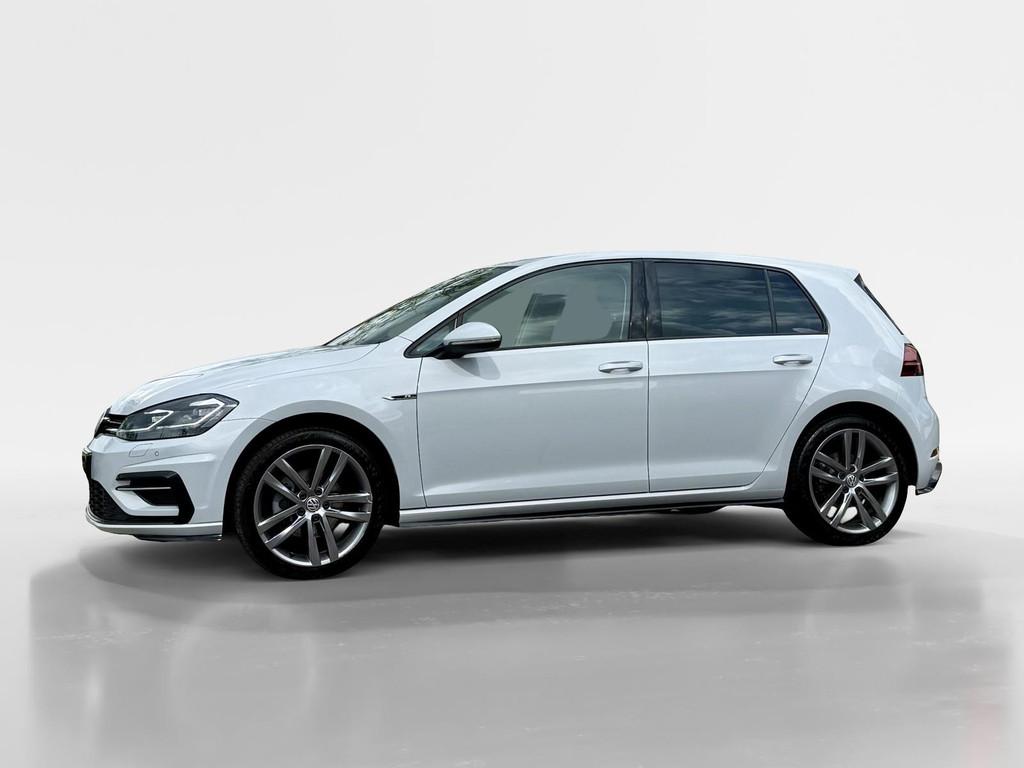 Volkswagen Golf 1.5 TSI Highline R-Line Automaat, Auto's, 4 cilinders, 150 pk, Wit, Bedrijf