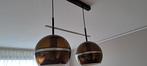 Dijkstra bol lamp jaren 70 lamp vintage, hanglamp, Ophalen, Gebruikt, Jaren 70, 50 tot 75 cm
