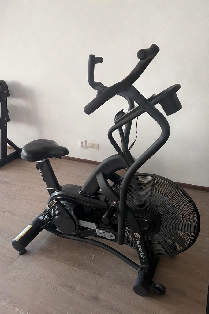 Airbike inSPORTline Airbike Pro, Sport en Fitness, Fitnessapparatuur, Zo goed als nieuw, Airbike, Armen, Benen, Metaal, Ophalen