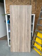 Buroblad 180x80 cm - 2 stuks, Huis en Inrichting, Bureaus, Ophalen, Gebruikt, Bruin, Hout