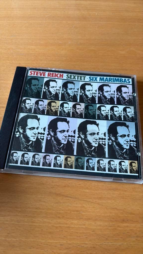 Steve Reich cd sextet six marimbas, Cd's en Dvd's, Cd's | Pop, Zo goed als nieuw, 1980 tot 2000, Ophalen of Verzenden