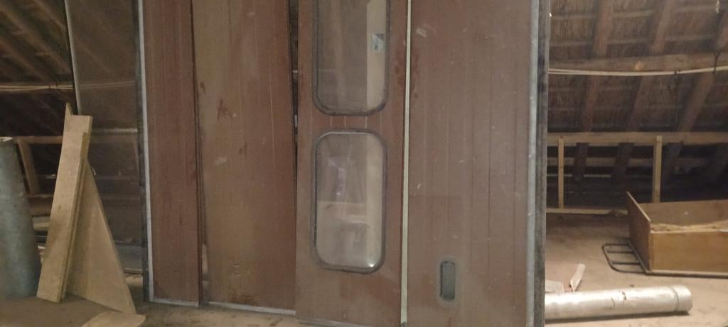 Roldeur/ garagedeur, Doe-het-zelf en Verbouw, Deuren en Horren, Ophalen, Gebruikt, Garagedeur, 120 cm of meer