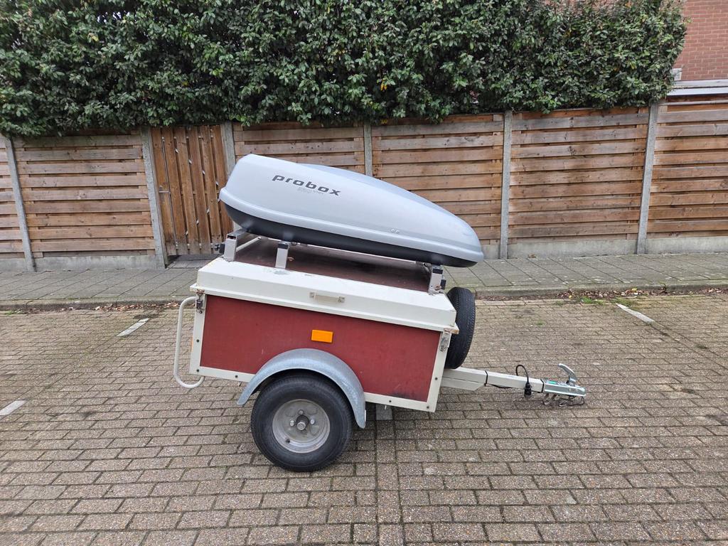 Bagage aanhanger, Ophalen, Gebruikt