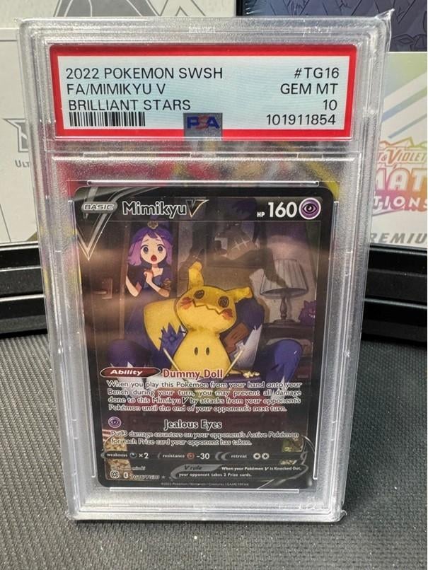 Mimikyu V #TG16 PSA 10, Ophalen of Verzenden, Zo goed als nieuw