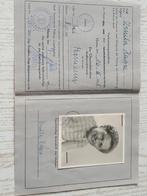 Oude Duitse Führerschein in leren portefeuille, Verzamelen, Ophalen of Verzenden, Zo goed als nieuw