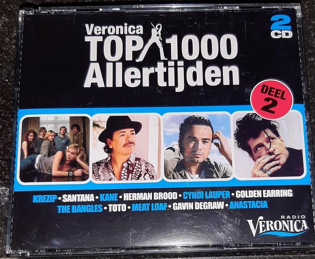 Veronica top 1000 allertijden 2cd, Ophalen of Verzenden, Zo goed als nieuw, Pop, Boxset
