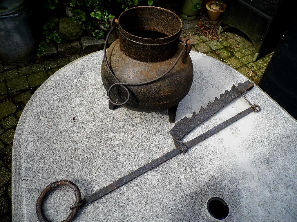 Haal voor open haard, Ophalen