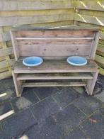 Zand- en watertafel van steigerhout, Ophalen, Gebruikt