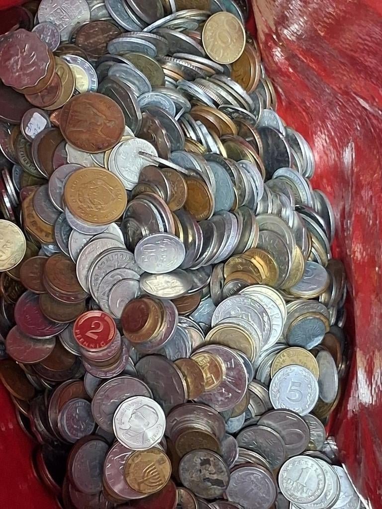 8 kg munten, Ophalen of Verzenden, Buitenland, Munten