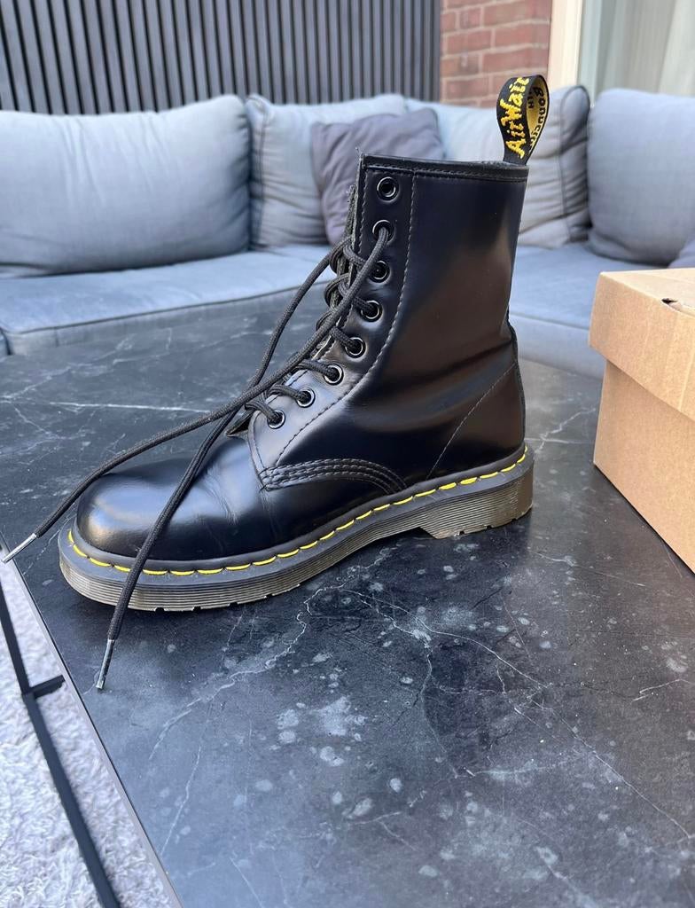 Dr Martens 1460 black smooth, Kleding | Heren, Schoenen, Ophalen of Verzenden, Nieuw, Zwart, Boots