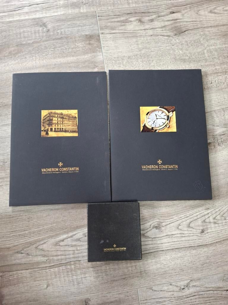 Vacheron Constantin horloge documentatie en doosje, Ophalen of Verzenden, Zo goed als nieuw