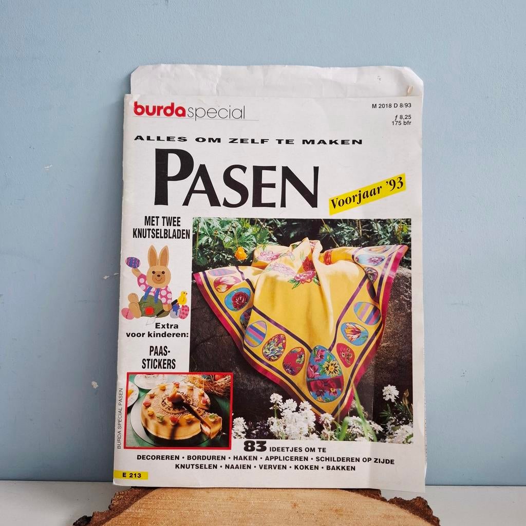 Vintage Burda - Pasen, voorjaar '93, Ophalen of Verzenden, Gebruikt