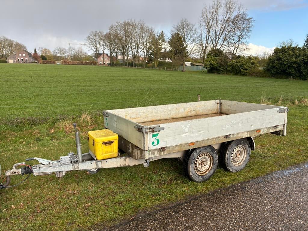 Plateauwagen Hapert, Auto diversen, Aanhangers en Bagagewagens, Ophalen, Gebruikt