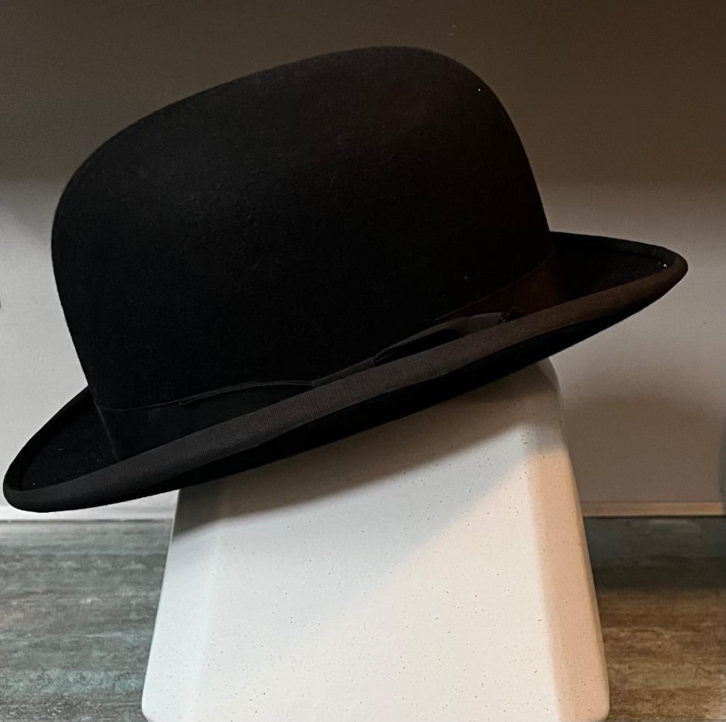 Moores & Sons.  Engelse bolhoed.  53 cm., Ophalen of Verzenden, Zo goed als nieuw, 57 cm (M, 7⅛ inch) of minder, Moores & Sons.  Engels