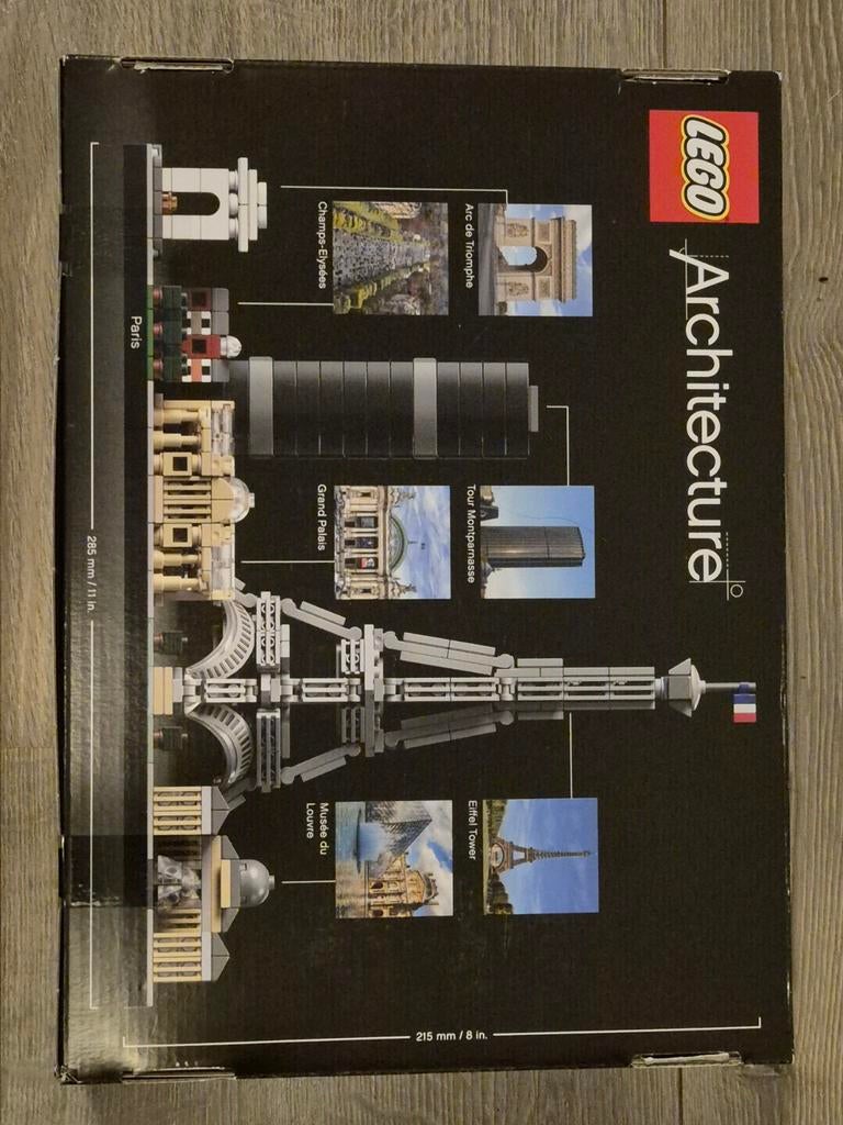 LEGO Architecture 21044 Parijs - Nieuw in doos, Ophalen, Lego, Nieuw, Architecture