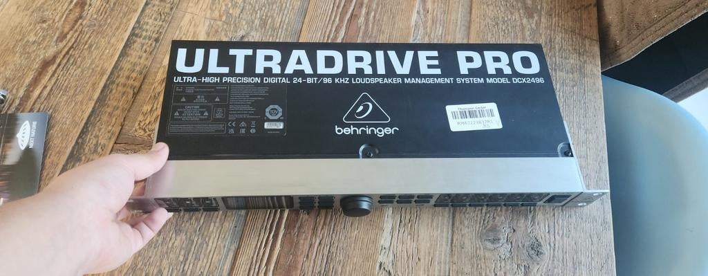 Behringer dcx2496 ultradrive pro, Ophalen of Verzenden, Zo goed als nieuw
